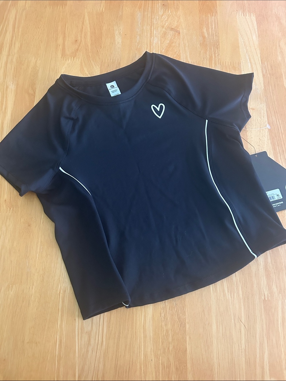 Black sports top - NWT